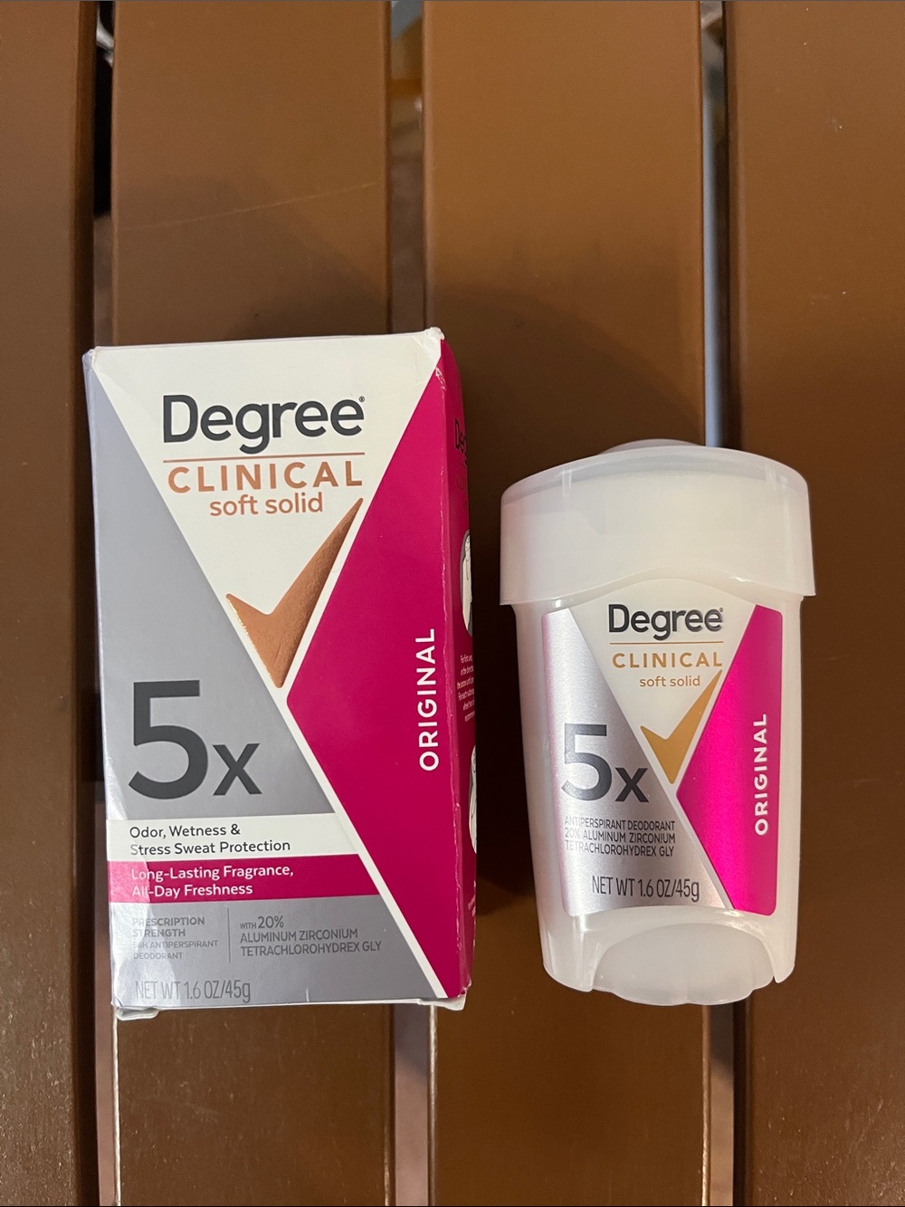 Degree Clinical Soft Solid Antiperspirant Deodorant - Pink (Original)